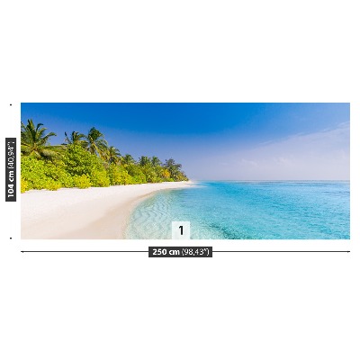 Papel de parede Praia tropical