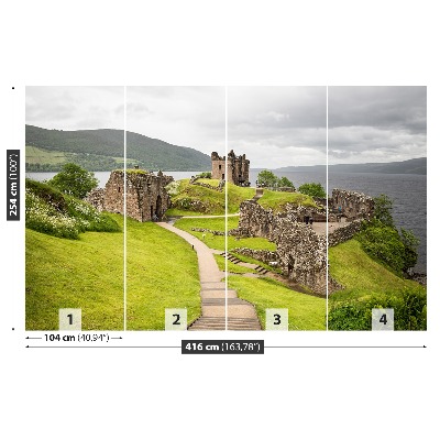 Papel de parede Castelo do Lago Ness
