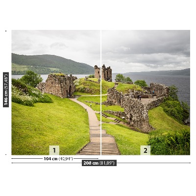Papel de parede Castelo do Lago Ness