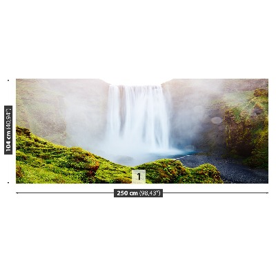 Mural de parede Cachoeira Skogafoss