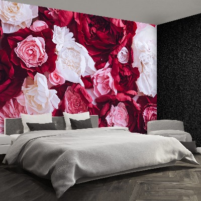 Papel de parede Rosas de papel