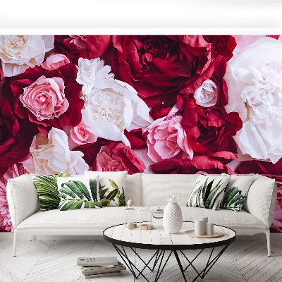 Papel de parede Rosas de papel