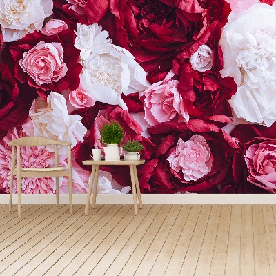 Papel de parede Rosas de papel