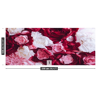 Papel de parede Rosas de papel