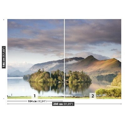 Mural de parede Lago Derwentwater