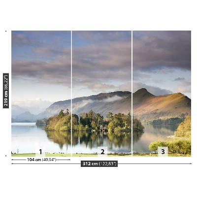 Mural de parede Lago Derwentwater