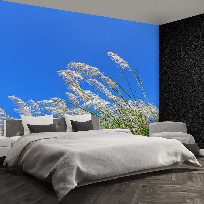 Mural de parede Grama Azul