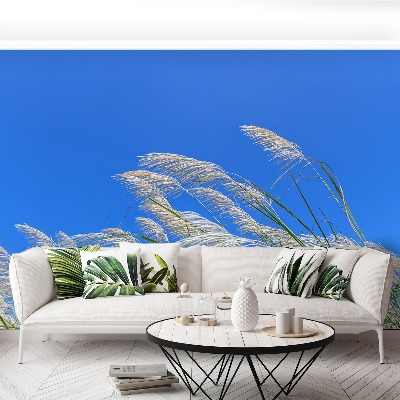Mural de parede Grama Azul