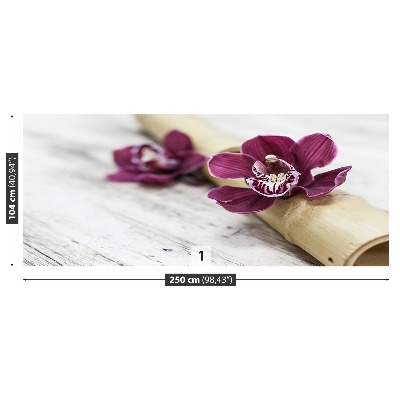 Papel de parede Madeira de orquídea