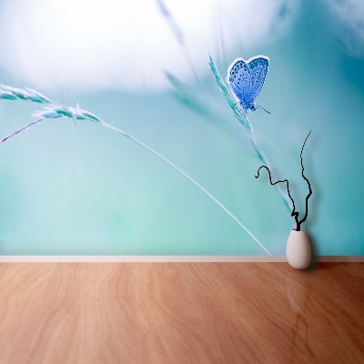 Mural de parede Capim-borboleta