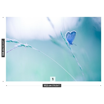 Mural de parede Capim-borboleta