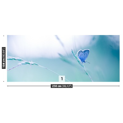 Mural de parede Capim-borboleta