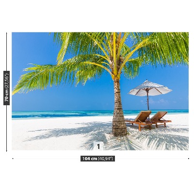 Papel de parede Praia tropical