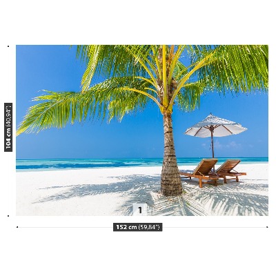 Papel de parede Praia tropical