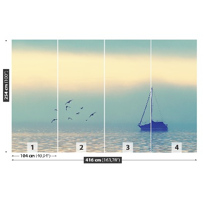 Papel de parede Lago dos Veleiros