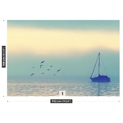 Papel de parede Lago dos Veleiros