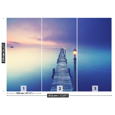 Mural de parede Píer do Lago