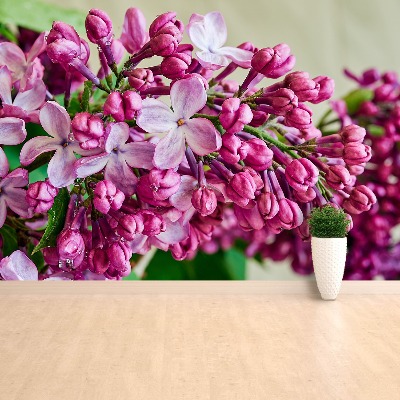 Mural de parede Lírios cor-de-rosa