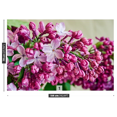 Mural de parede Lírios cor-de-rosa