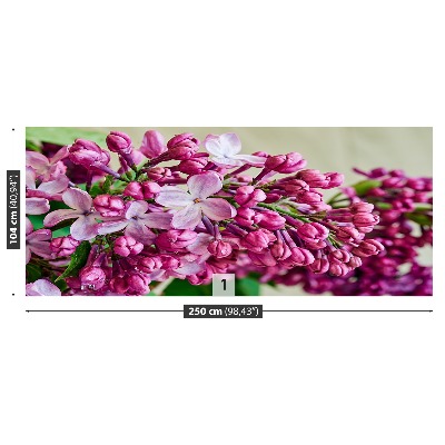 Mural de parede Lírios cor-de-rosa