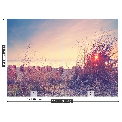 Mural de parede Praia