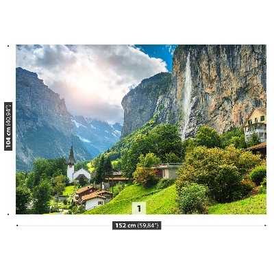 Mural de parede Vila alpina