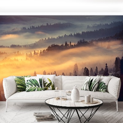 Mural de parede Floresta montanhosa