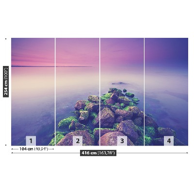 Mural de parede Pedras de Praia