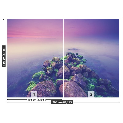 Mural de parede Pedras de Praia