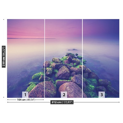 Mural de parede Pedras de Praia