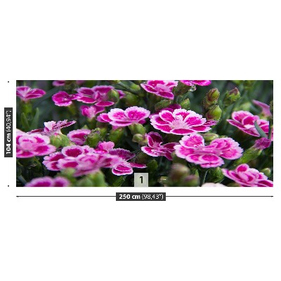 Mural de parede flores rosas