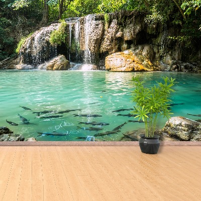 Mural de parede Cachoeira Erawan