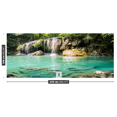 Mural de parede Cachoeira Erawan