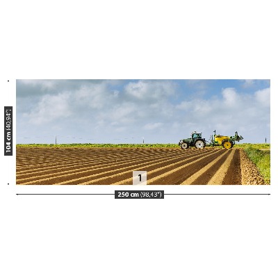 Mural de parede Campo da Normandia