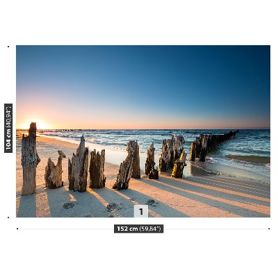 Mural de parede Praia do Quebra-Mar