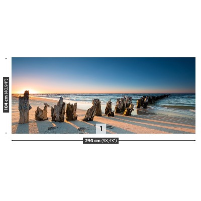 Mural de parede Praia do Quebra-Mar