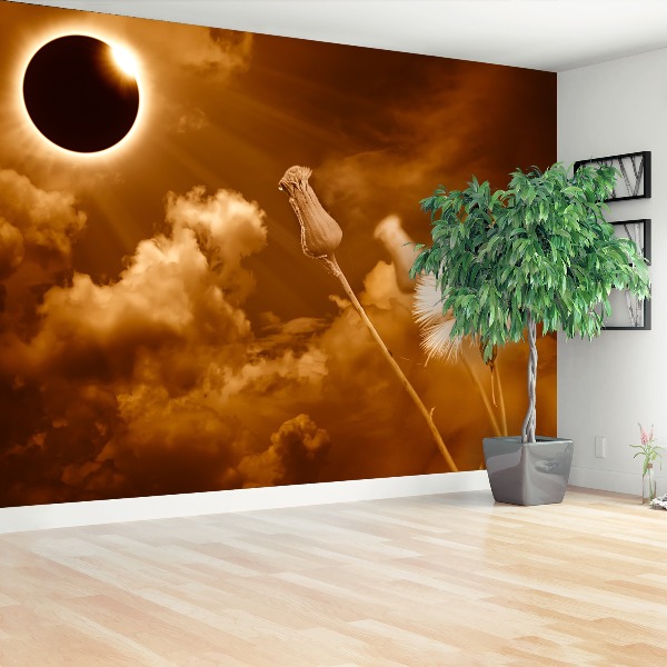 Mural de parede Sol dente-de-leão