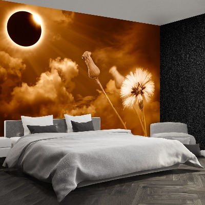 Mural de parede Sol dente-de-leão