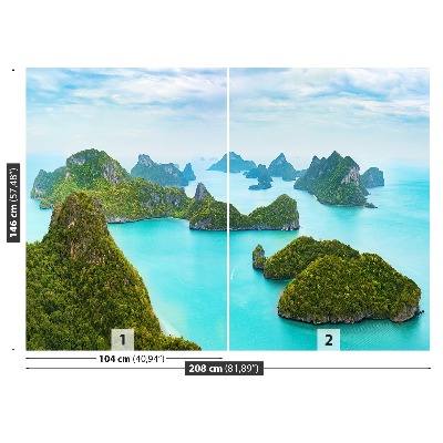 Mural de parede Parque Marinho