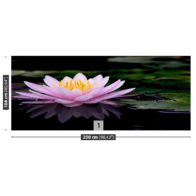 Mural de parede Lótus Rosa