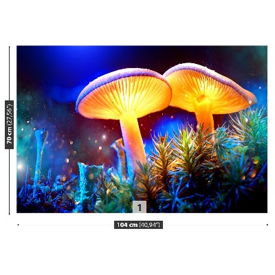 Papel de parede Floresta de cogumelos