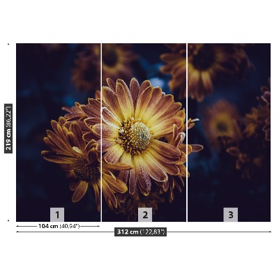 Mural de parede Flor Amarela