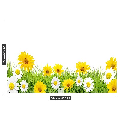 Papel de parede Capim-camomila