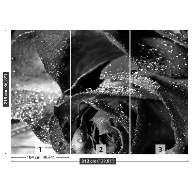 Papel de parede Água de rosas