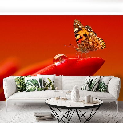 Mural de parede Borboleta Tulipa