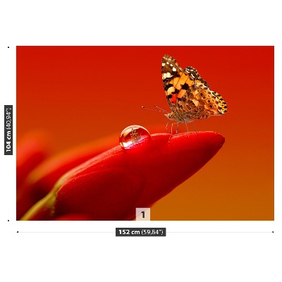 Mural de parede Borboleta Tulipa