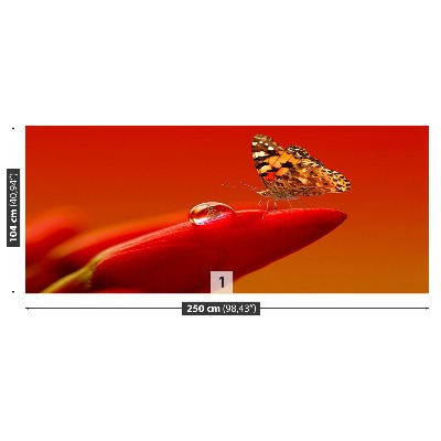 Mural de parede Borboleta Tulipa