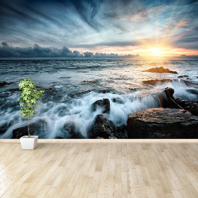 Mural de parede Tempestade no Mar