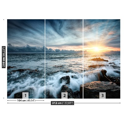 Mural de parede Tempestade no Mar