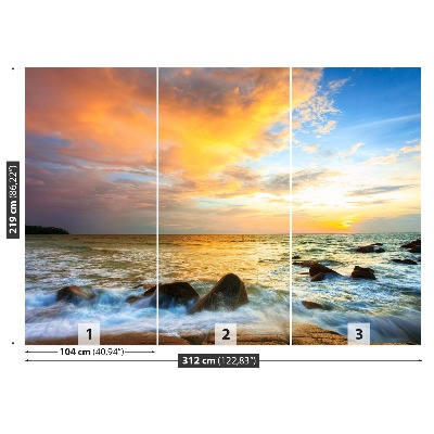 Papel de parede Pôr do sol